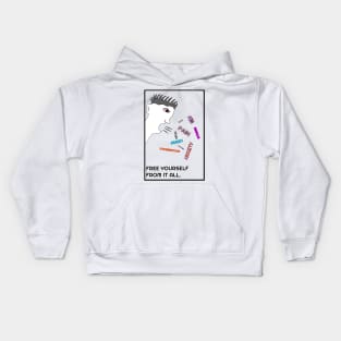 Free Yourself From All Of It Kids Hoodie